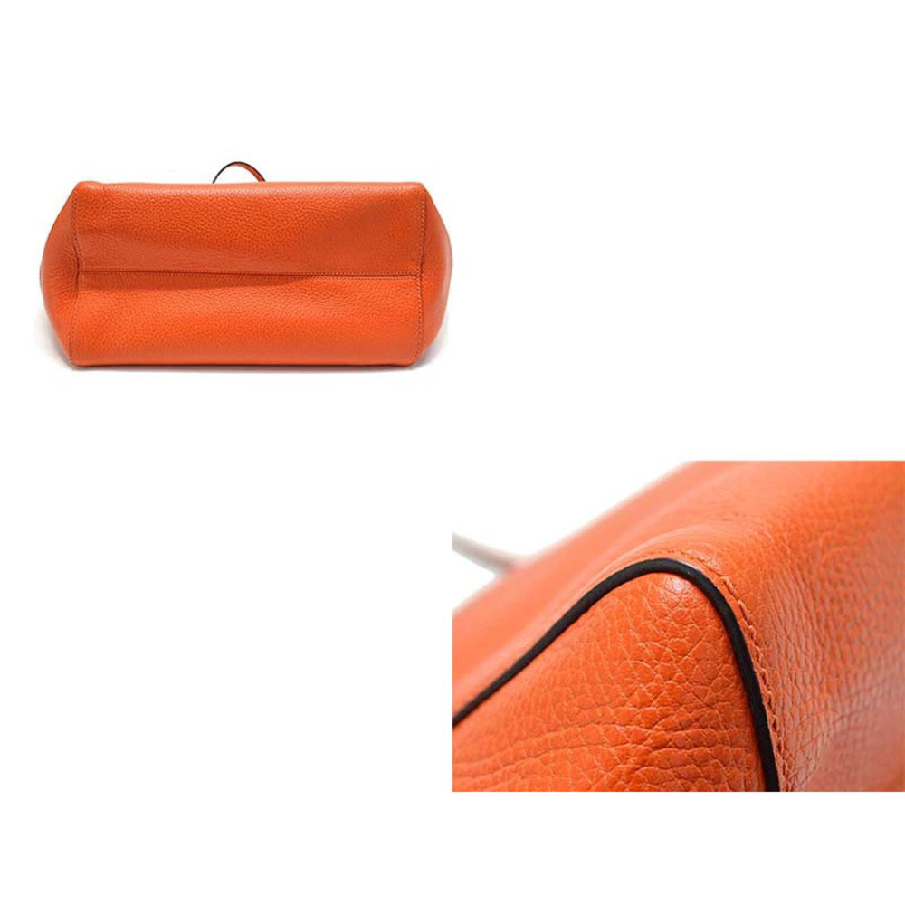 GUCCI Swing Tote Bag Orange - Picture 6 of 6